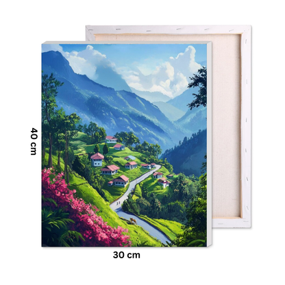 Dreamy Hilltops Paint by Number Kit