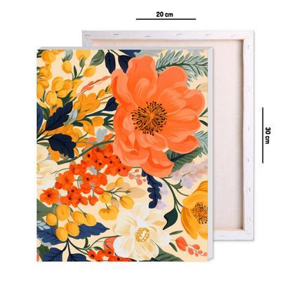 Wild Golden Blooms Diamond Painting Kit