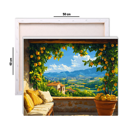Amalfi Afternoon Paint by Number Jumbo Kit