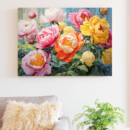 Spring Garden Paint by Number Jumbo Kit