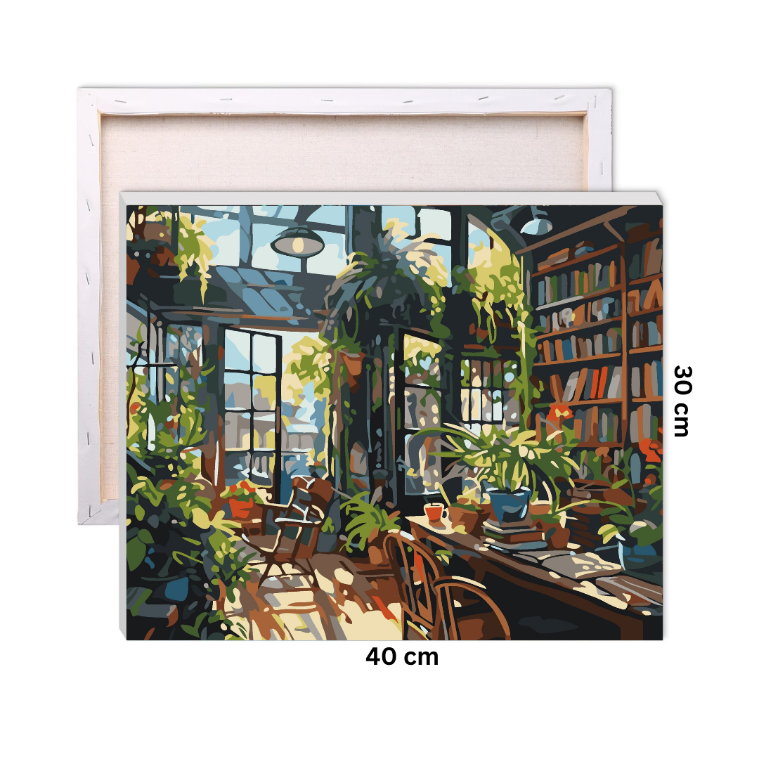 Dream Library Paint by Number Kit