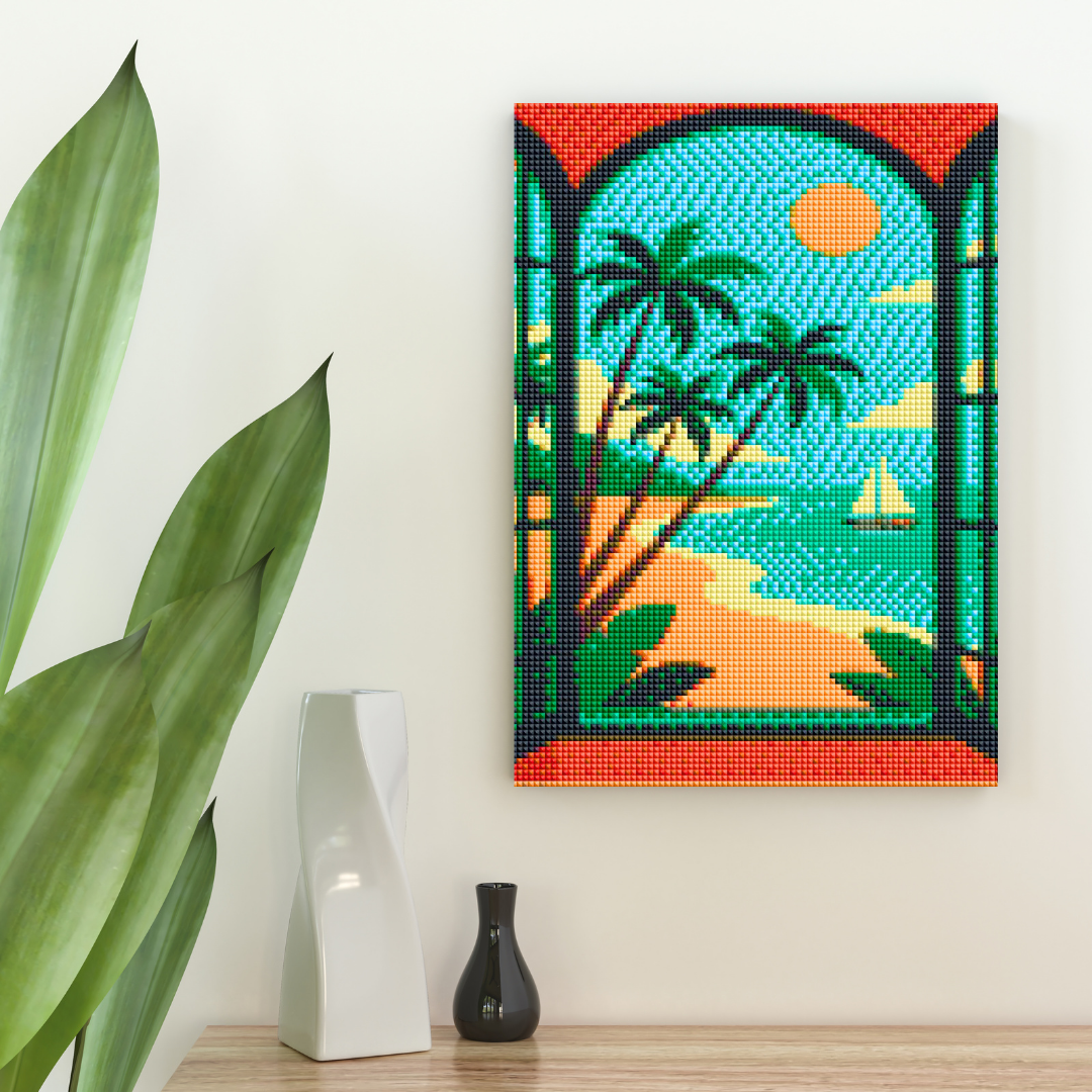 Beach Escape Diamond Painting Kit