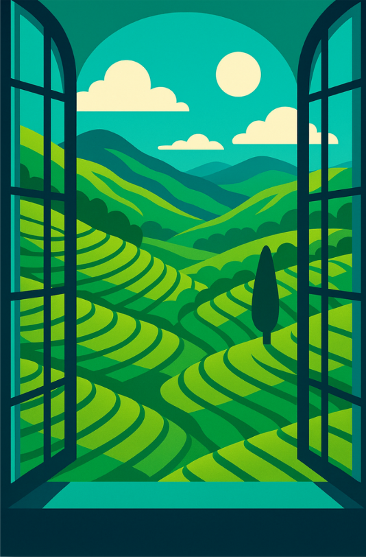 Tea Trails Diamond Painting Kit