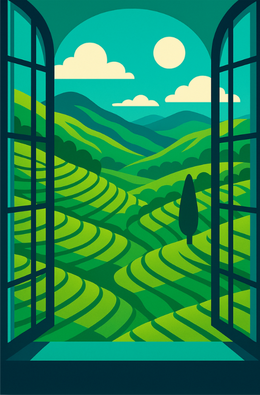 Tea Trails Diamond Painting Kit