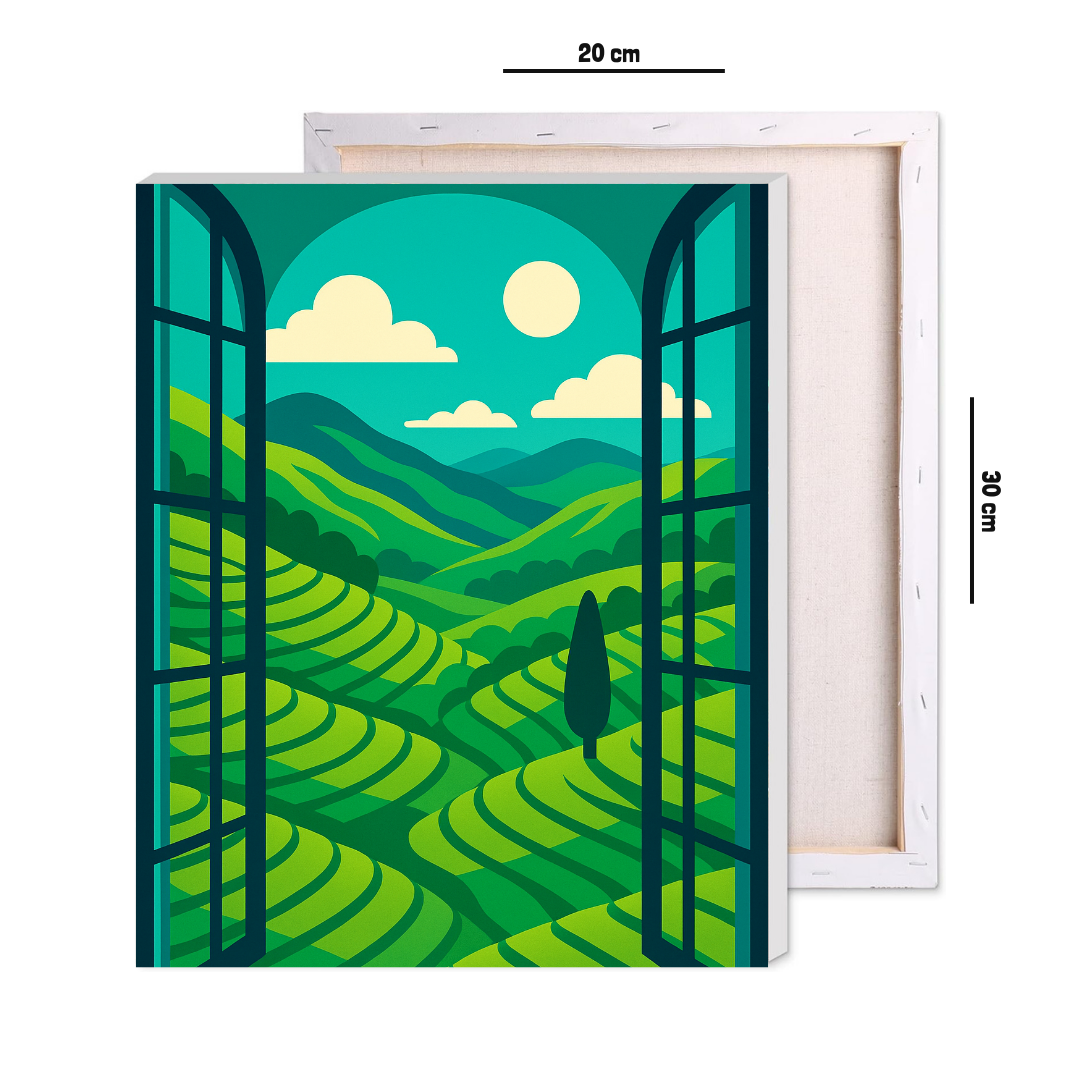 Tea Trails Diamond Painting Kit