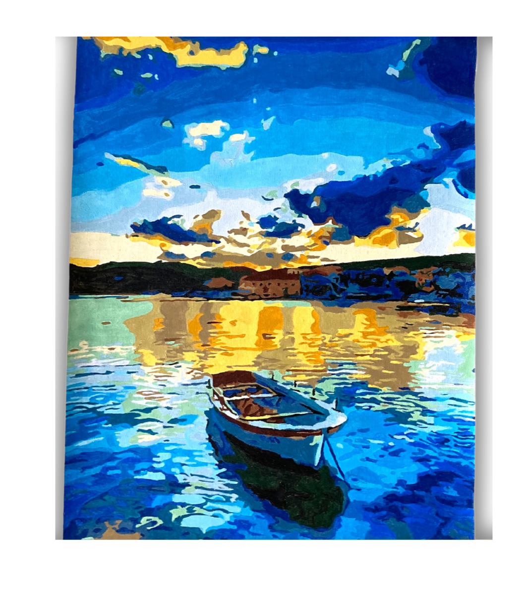 Sunset by Sea Paint by Numbers Kit