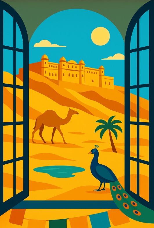 Desert Safari Diamond Painting Kit