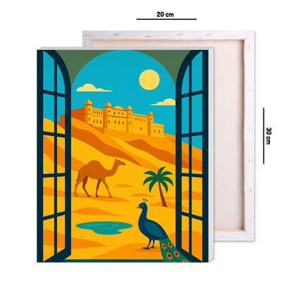 Desert Safari Diamond Painting Kit