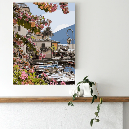 Floral Marina Paint by Number Jumbo Kit