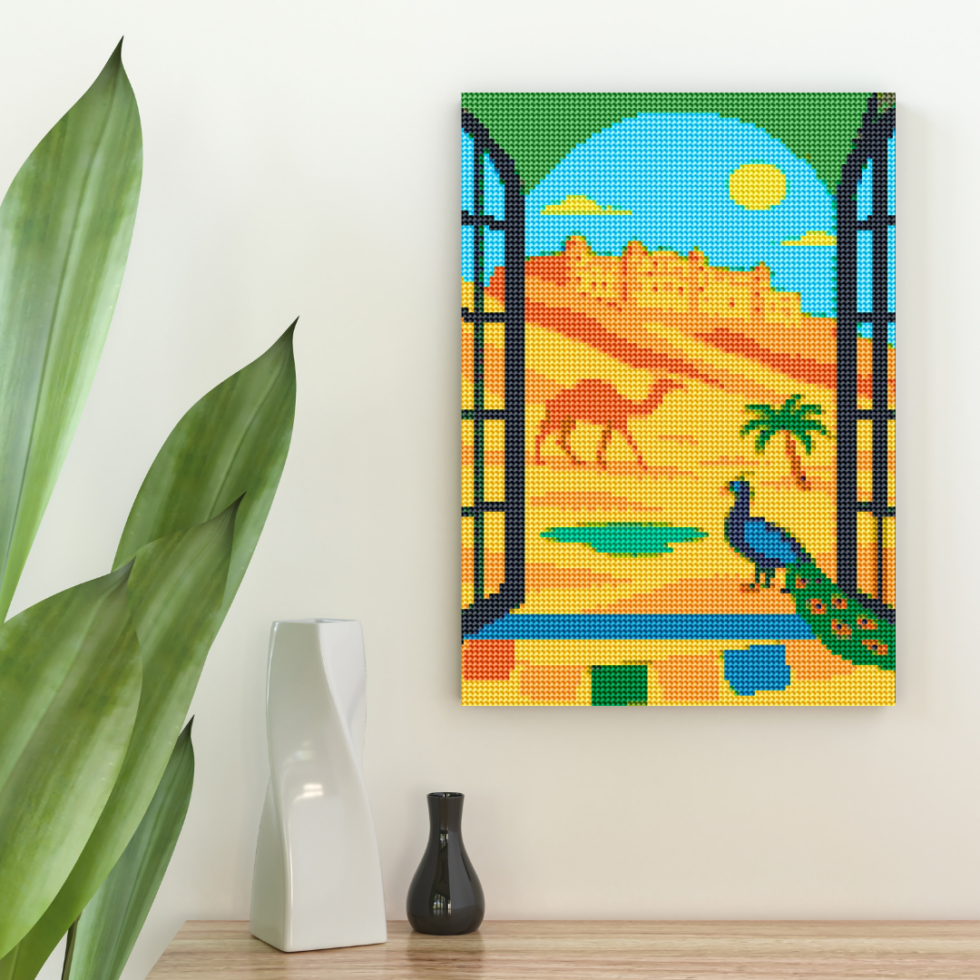 Desert Safari Diamond Painting Kit