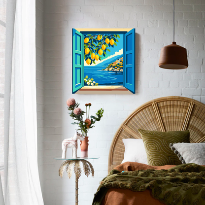 Mediterranean Views Paint by Number Mini Kit