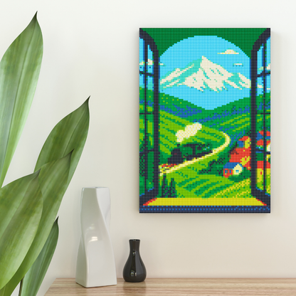 Hillside Ride Diamond Painting Kit