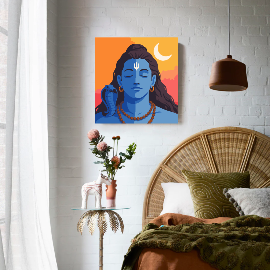 Shiva Paint by Number Mini Kit
