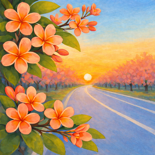 Champa Lane Paint by Number Mini Kit