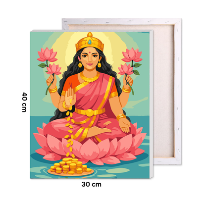 Lakshmi Blessings Paint by Number Kit