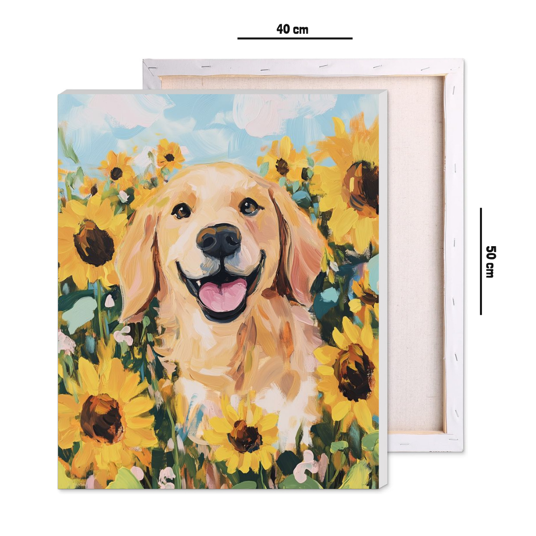 Happiest Pup Paint by Number Jumbo Kit