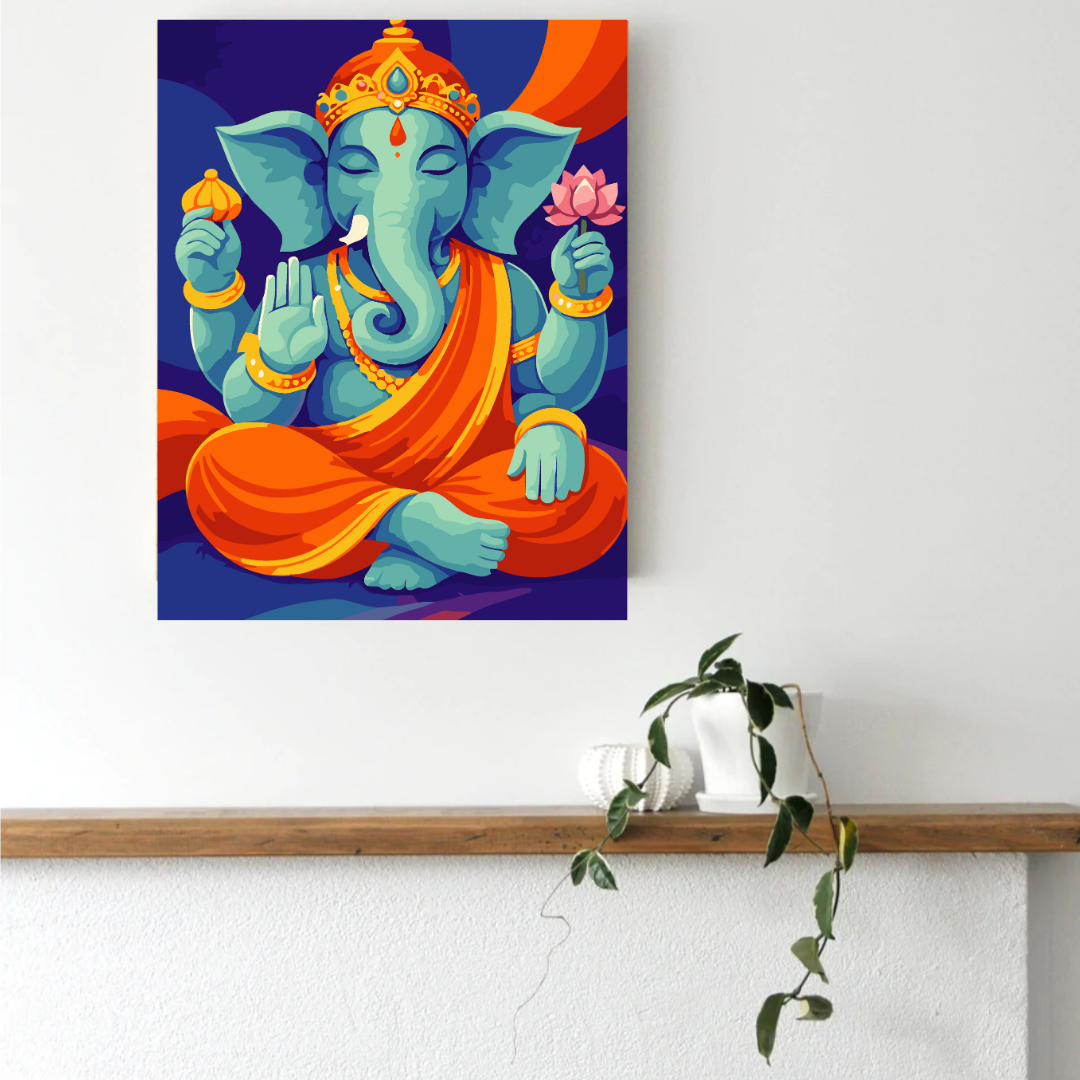Ganesha Bliss Paint by Number Kit