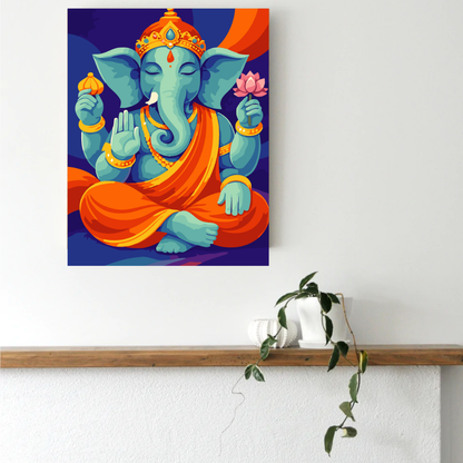 Ganesha Bliss Paint by Number Kit