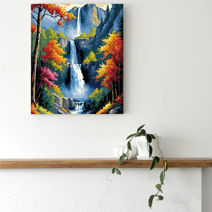 Chasing Waterfalls Paint by Number Kit