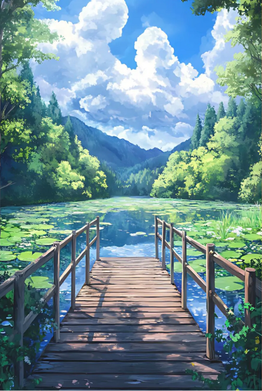 Off the Beaten Path Paint by Number Jumbo Kit