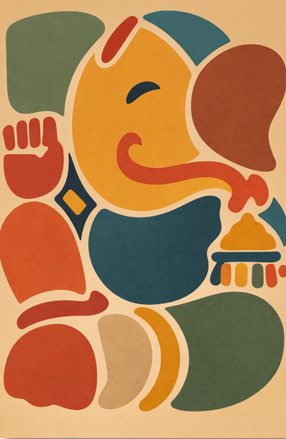 Modern Ganesha Diamond Painting Kit