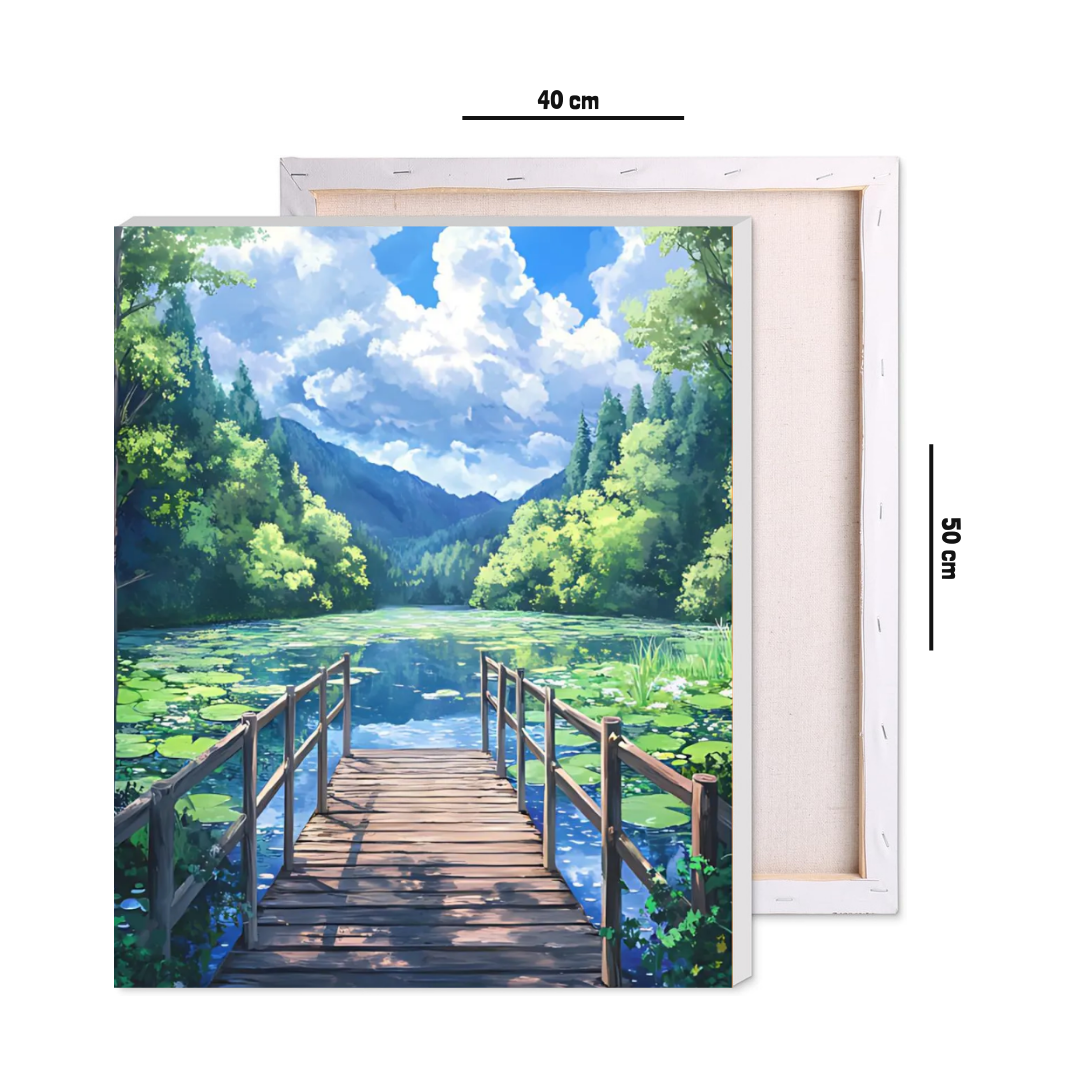 Off the Beaten Path Paint by Number Jumbo Kit