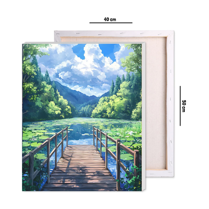 Off the Beaten Path Paint by Number Jumbo Kit