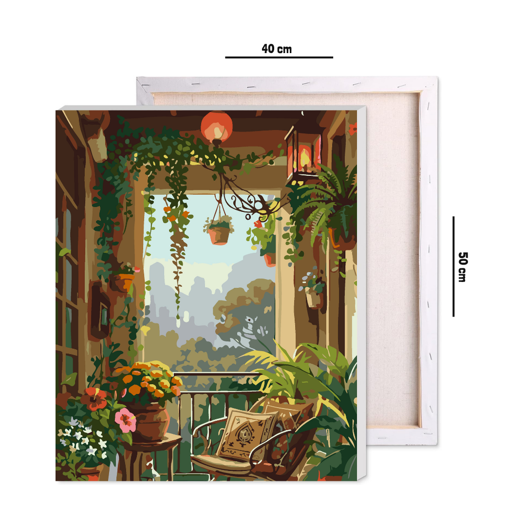 The Cozy Nook Paint by Number Jumbo Kit