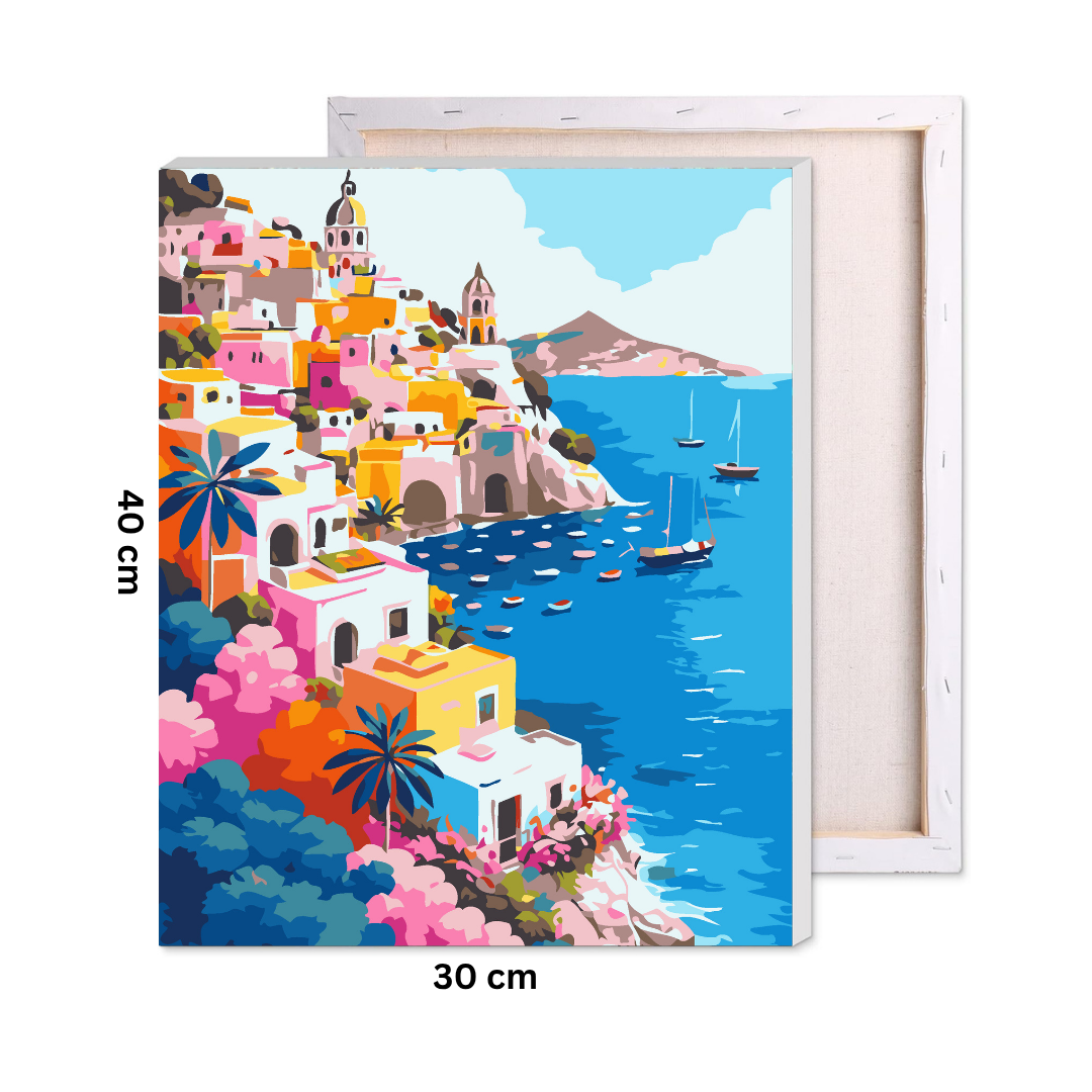 Dreamy Italian Escape Paint by Number Kit