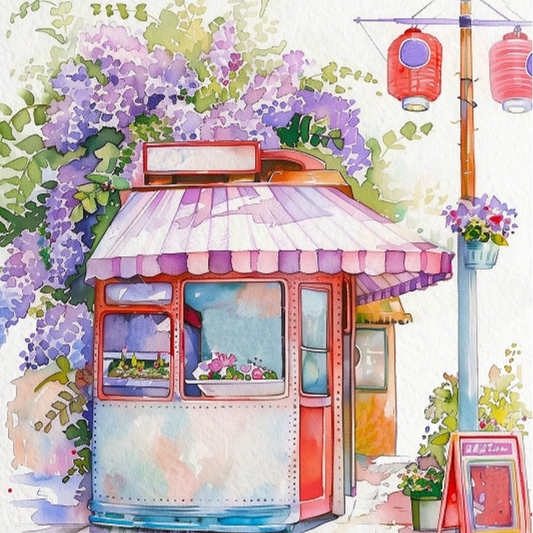 Quiet Time Watercolour Painting Book Kit