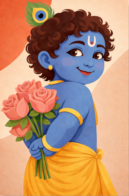 Bal Krishna Diamond Painting Kit