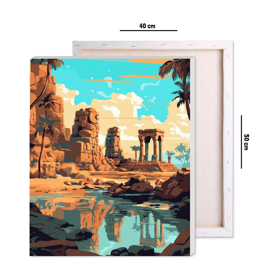 Hampi Paint by Number Jumbo Kit