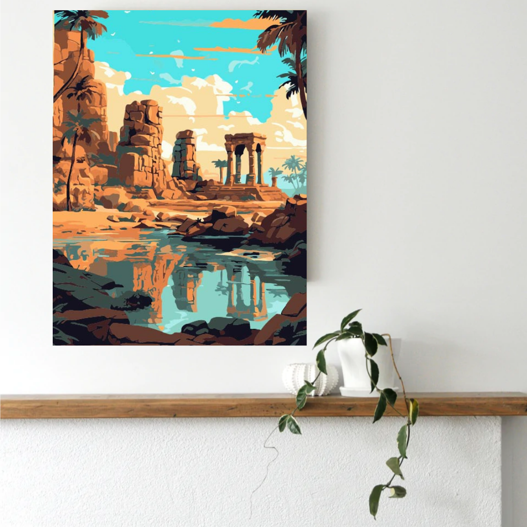 Hampi Paint by Number Jumbo Kit