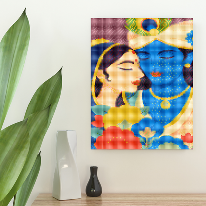 Radha Krishna Eternal Love Diamond Painting Kit