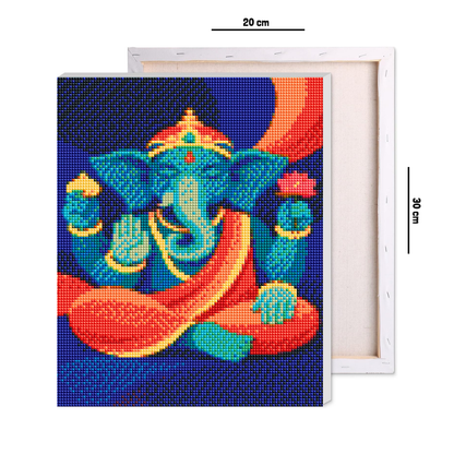 Ganesha Glow Diamond Painting Kit