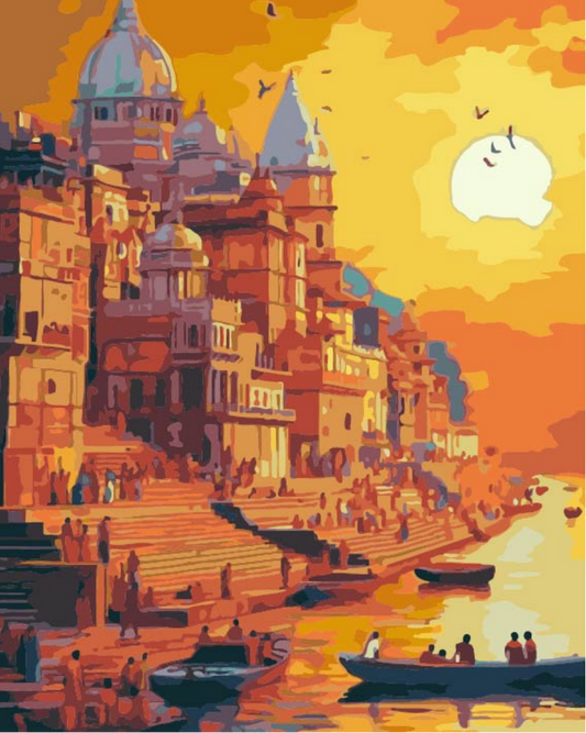 Holy City Vibes Paint by Number Jumbo Kit