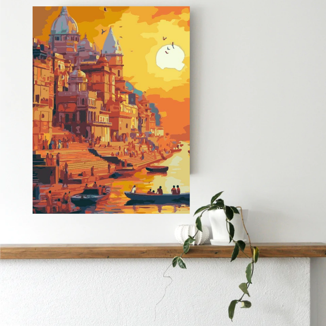 Holy City Vibes Paint by Number Jumbo Kit