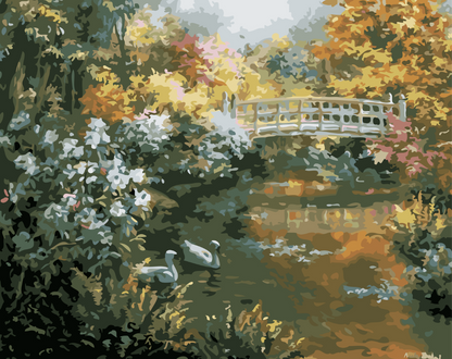 Riverside Calm Paint by Number Jumbo Kit