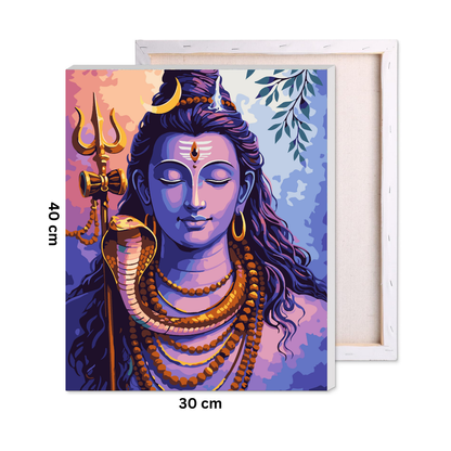 Shiva Divine Calm Paint by Number Kit