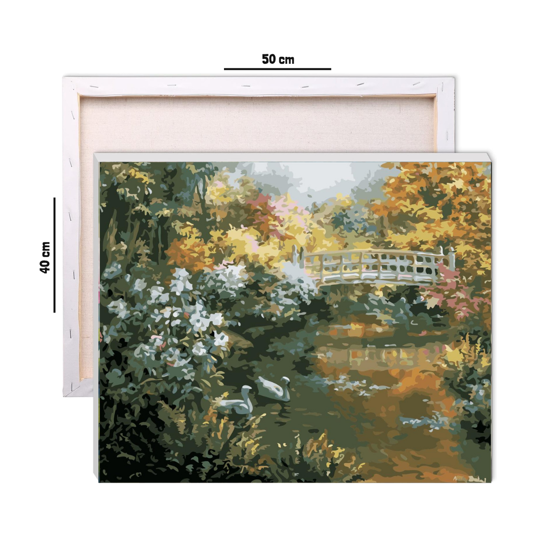 Riverside Calm Paint by Number Jumbo Kit