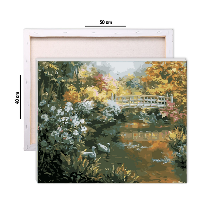 Riverside Calm Paint by Number Jumbo Kit