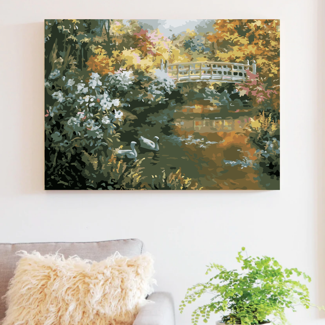 Riverside Calm Paint by Number Jumbo Kit