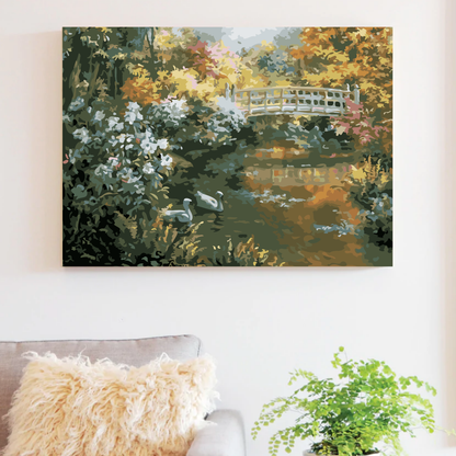 Riverside Calm Paint by Number Jumbo Kit