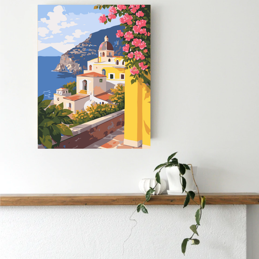 Coastal Riviera Paint by Number Kit