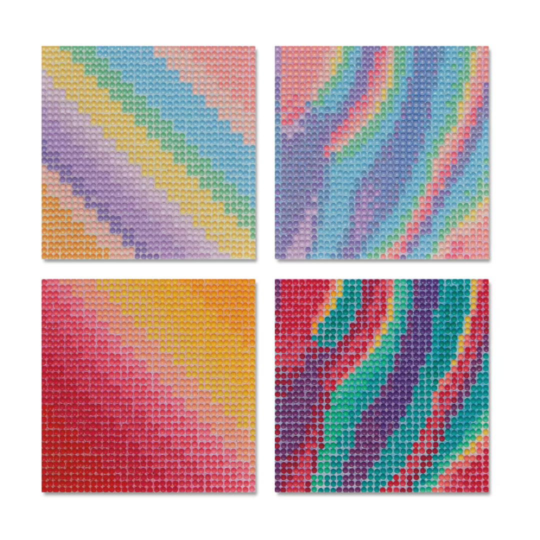 Candy Floss Diamond Coaster Kit