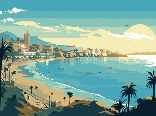 Making Waves in Costa Brava Paint by Numbers Kit