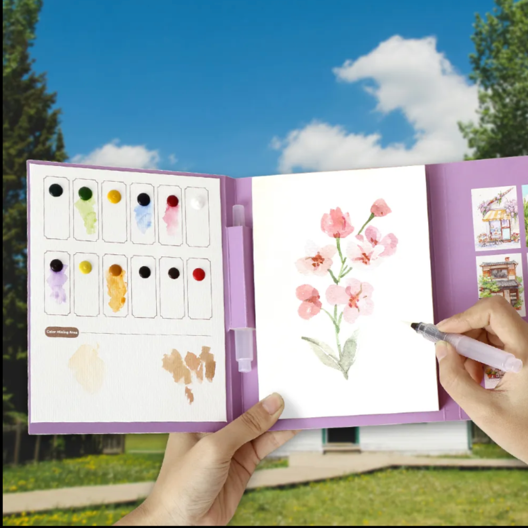 Birds of the World Watercolour Painting Book Kit - Craftmate