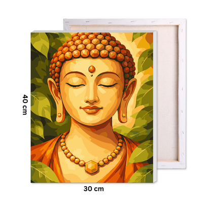 Blissful Buddha Paint by Number Kit