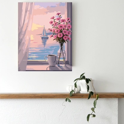 Brew & Blue Views Paint by Number Kit