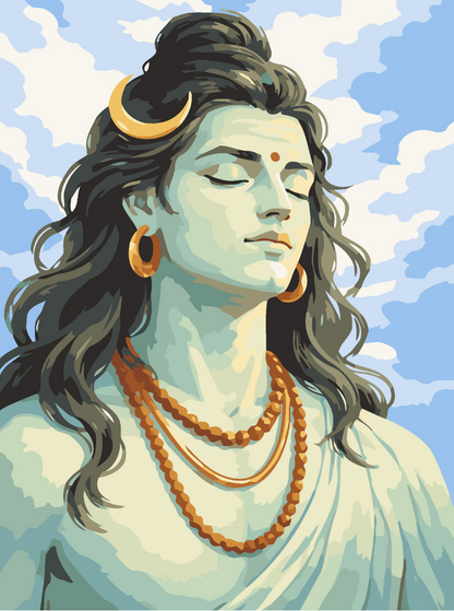 Shiva Serenity Paint by Number Kit